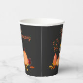 Aangepaste Happy Thanksgiving Papieren Bekers (Rechts)