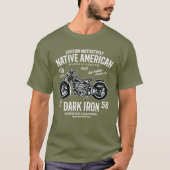 Aangepaste Harley Indian Motorcycle Classic Legend T-shirt (Voorkant)