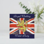 Aangepaste Harry en Meghan Elegante Kijkparty Uitn Kaart (Staand voorkant)