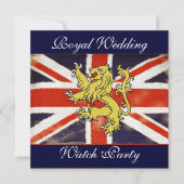 Aangepaste Harry en Meghan Elegante Kijkparty Uitn Kaart (Voorkant)