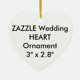 Aangepaste HART-hanging decoratie voor bruiloft