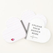 Aangepaste hart spiraal Notitieboek (Binnen)