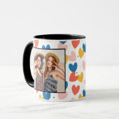 Aangepaste hartfoto Mok bevestigen (Voorkant links)