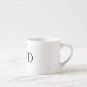 Aangepaste hartfoto papa | Beste vader ooit Espresso Kop (Rechts)