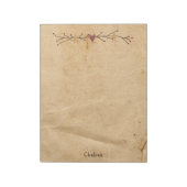 Aangepaste hartsterren Groot Notitieblok (Linkerzijde)