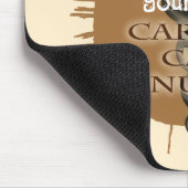 Aangepaste hartverpleegkundige Caduceus muismat (Hoek)