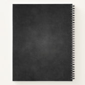 Aangepaste hartvorm Foto ontvangen Notitieboek (Achterkant)