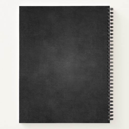 Aangepaste hartvorm Foto ontvangen Notitieboek (Achterkant)