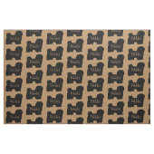 Aangepaste Havanezer Dog Fabric Stof (Fat Quarter)