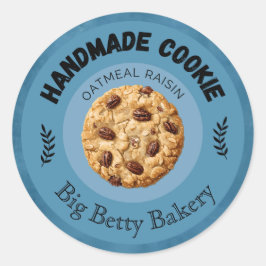 Aangepaste Havermout Raisin Cookie Labels | Gepers