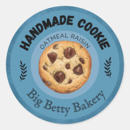 Aangepaste Havermout Raisin Cookie Labels | Gepers