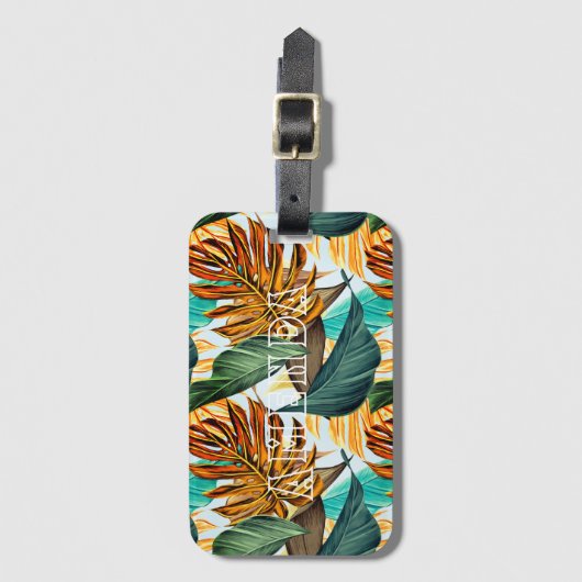 Aangepaste Hawaïaanse Bagagelabel (Voorkant (verticaal))