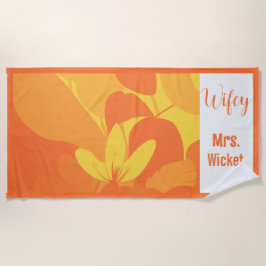 Aangepaste Hawaïaanse strandlaken