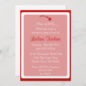 Aangepaste Hawaii rode eilanden afstuderen uitnodi Kaart (Voorkant / Achterkant)