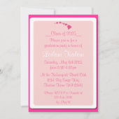 Aangepaste Hawaii roze eilanden afstuderen uitnodi Kaart (Voorkant)