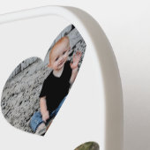 Aangepaste HEARTS Fotogalerie Pickleball Paddle (Links Detail)