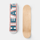 aangepaste "HEAT-monogram"-skateboard Persoonlijk Skateboard (Voorkant)