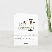 Aangepaste Hebreeuwse Name Note Kaart (Achterkant)