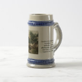 Aangepaste Heilige Land Bier Stein Mok (Voorkant rechts)