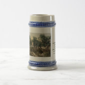 Aangepaste Heilige Land Bier Stein Mok (Center)