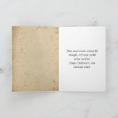 Aangepaste Heks Pet Schedel Sterren Pompoenen Hall Kaart (Binnen)