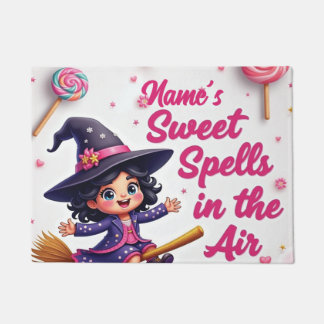 Aangepaste Heks & Snoep Sky Welkomstmat voor Front Deurmat