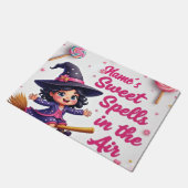 Aangepaste Heks & Snoep Sky Welkomstmat voor Front Deurmat (Schuin)