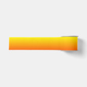 Aangepaste helder oranje ombre grosgrain lint (Voorkant)