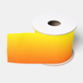 Aangepaste helder oranje ombre grosgrain lint (Spoel)