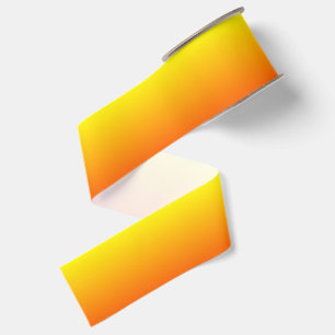 Aangepaste helder oranje ombre grosgrain lint