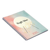 Aangepaste heldere ideeën notitieboek (Rechterzijde)