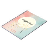 Aangepaste heldere ideeën notitieboek (Linkerzijde)