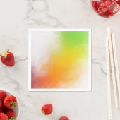 Aangepaste heldere kleuren Abstracte Art Sjabloon  Servet (Insitu)