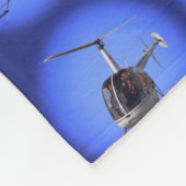 Aangepaste helikopterbak voor helikoptergeband fleece deken (Hoek)