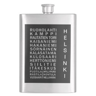 Aangepaste Helsinki Metro Scroll-kolf Flacon