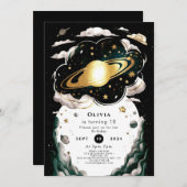 Aangepaste Hemelruimte Verjaardag Kaart (Voorkant / Achterkant)