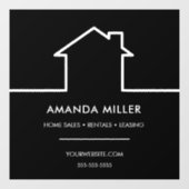 Aangepaste heraltor raamsticker (Vel)