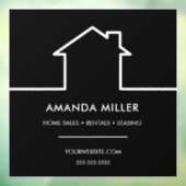 Aangepaste heraltor raamsticker (Vel 3)