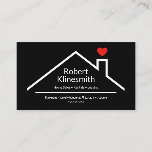 Aangepaste heraltor visitekaartje (Voorkant)