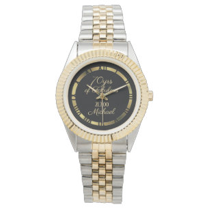 Aangepaste herdenkingshorloge - man vrouw kinderen horloge