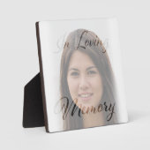 Aangepaste herdenkingshulde – Ter nagedachtenis aa Fotoplaat (Voorkant)