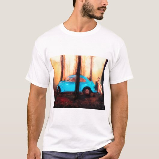 aangepaste heren t-shirt (Voorkant)