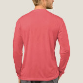 Aangepaste Heren Ultra-Zachte Trible Tri-Blend Shirt (Achterkant volledig)