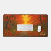 Aangepaste herfst bureaumat | Terug-naar-school sl (Keyboard & Muis)