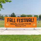 Aangepaste Herfst festivalbanner Spandoek (Insitu)