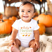 Aangepaste Herfst grootouder zwangerschapsaankondi Romper