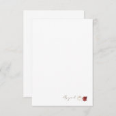 Aangepaste Herfst pompoen Bedankkaart (Voorkant / Achterkant)