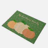 Aangepaste Herfst pompoenen van deurmat (Schuin)