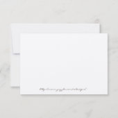 Aangepaste Herfst-reactiekaart RSVP Kaartje (Achterkant)