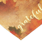 Aangepaste herfst Thanksgiving vakantie Korte Tafelloper (Hoek)